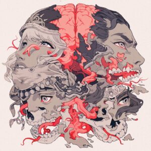 Konami Kukeiha Club – Castlevania III: Dracula's Curse - Original Video Game Soundtrack (Dual Split Colored) (Vinyl 2LP)