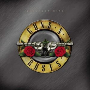 Guns N' Roses – Greatest Hits (Gold With White & Red Splatter Colored) (Vinyl 2LP)