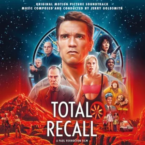 Jerry Goldsmith – Total Recall (Original Motion Picture Soundtrack) (Transparent Red Colored) (Vinyl 2LP)