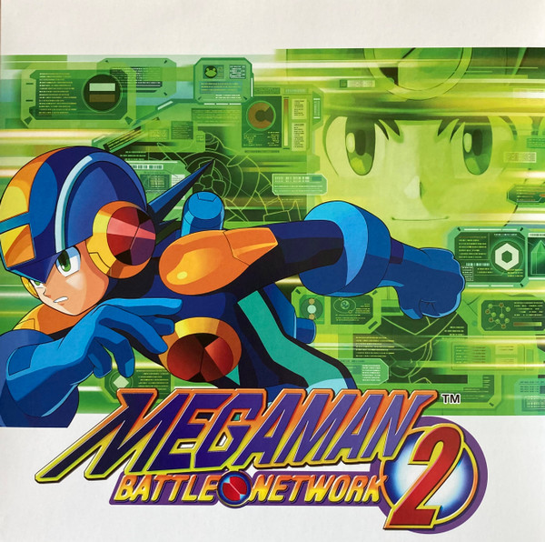 Mega Man Battle Network 2 Original Video Game Soundtrack Album Cover