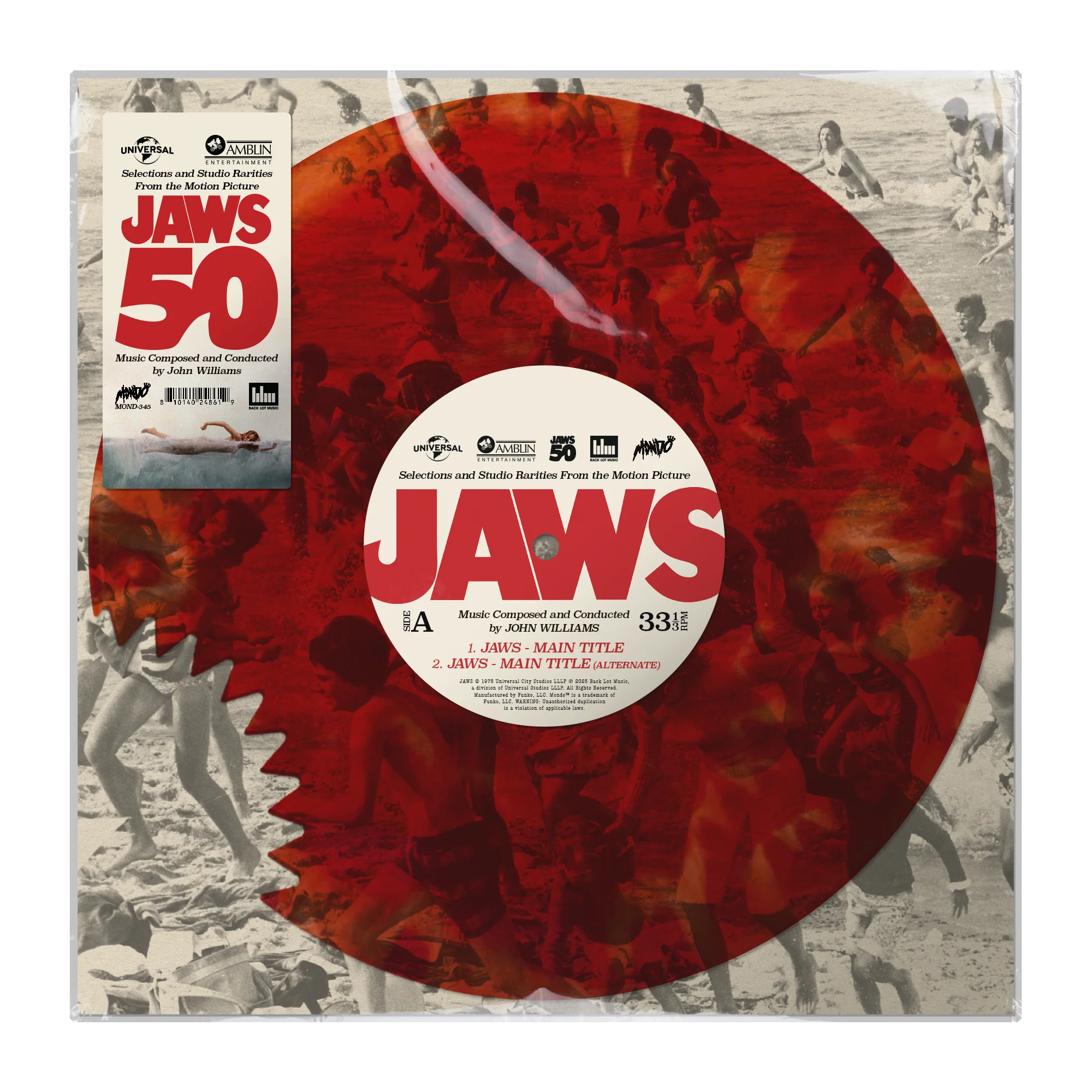 Selections And Studio Rarities From The Motion Picture “Jaws” Album Cover