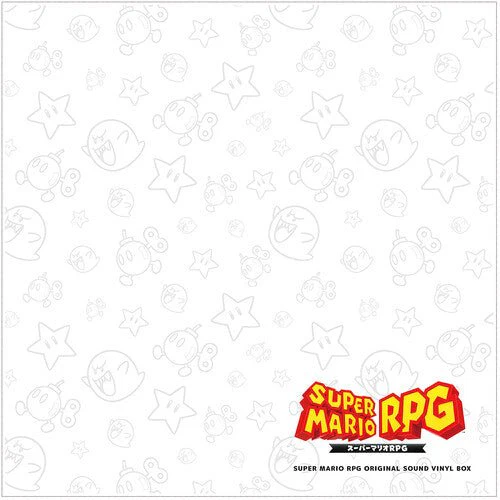 Super Mario RPG Original Sound Vinyl Box Set Album Cover